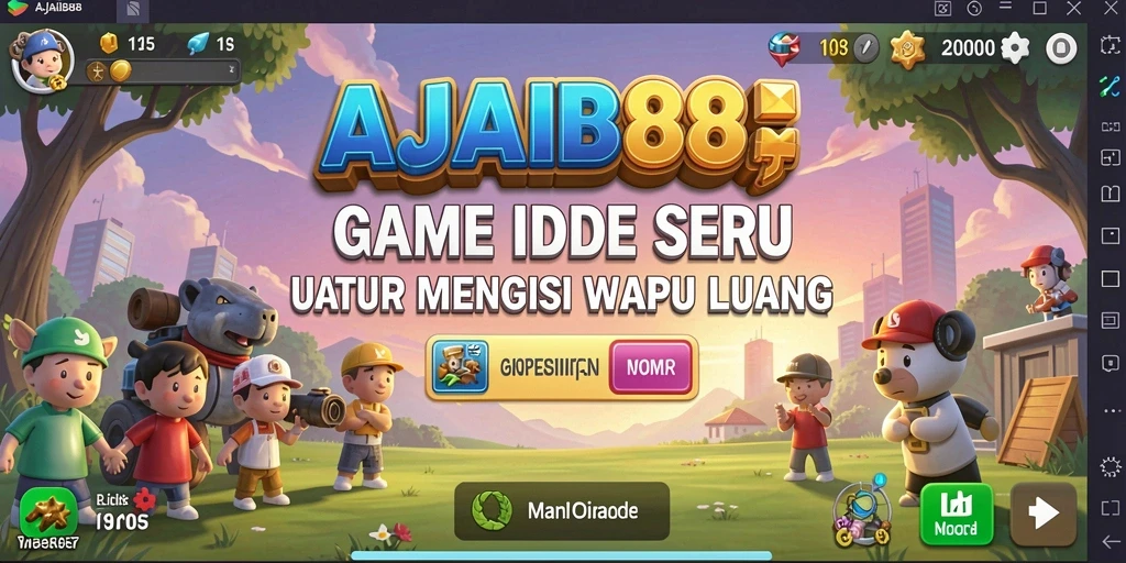 Tampilan gameplay AJAIB88 yang menarik dan dinamis.