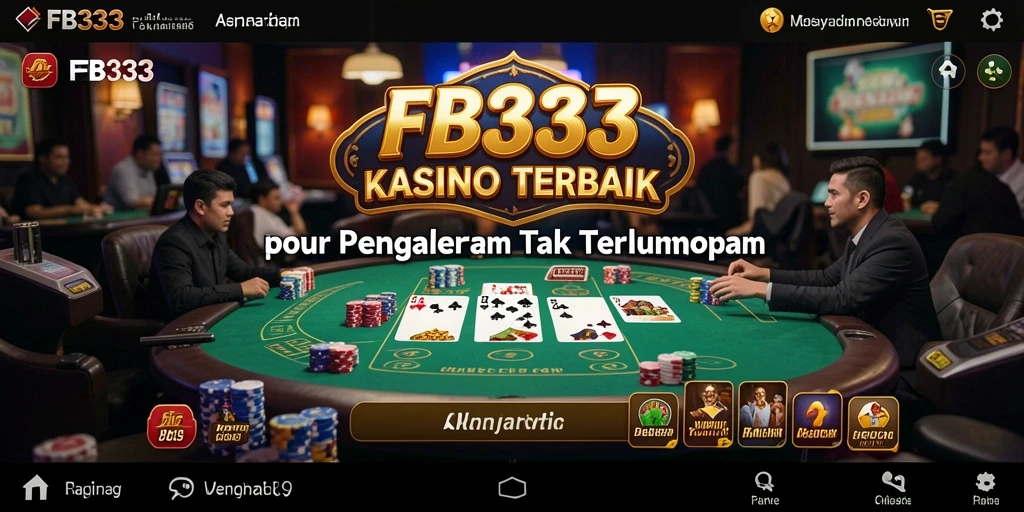 Tampilan menarik dari permainan Kasino di FB333.