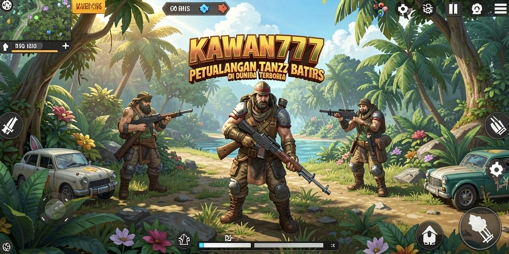 Tampilan gameplay KAWAN777 yang menakjubkan di dunia terbuka.