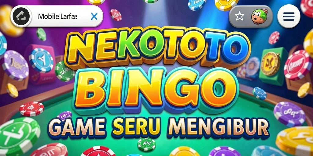 Tampilan permainan Bingo menyenangkan di NEKOTOTO.
