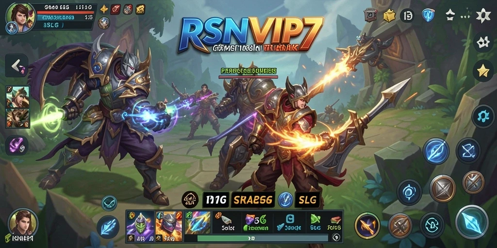 Tampilan gameplay yang seru dan penuh aksi dari RSNVIP7.