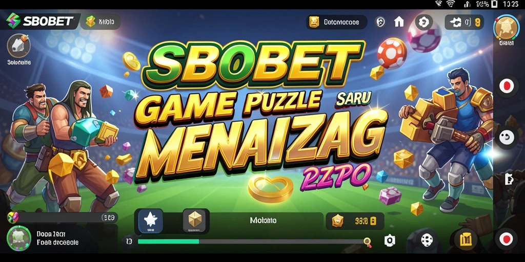 Gambaran menawan dari gameplay Puzzle SBOBET yang seru.