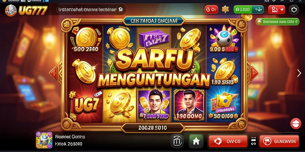 Screenshot utama UG777 menampilkan gameplay Slot yang mengasyikkan.